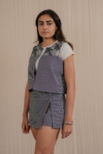 Indigo Denim Skorts - Image 4