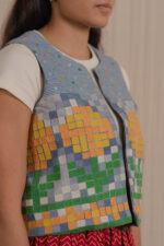 Marigold Reversible Denim Vest - Image 2