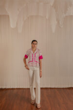 Mogra Raani Bandhani Shirt - Image 5